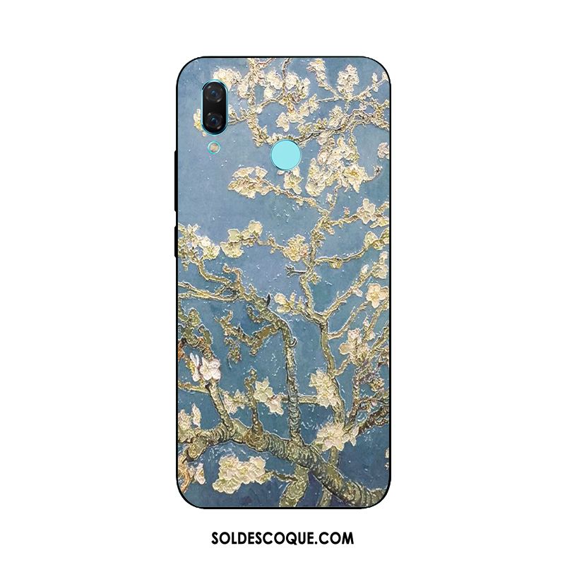 Coque Huawei Nova 3i Europe Gaufrage Étui Ornements Suspendus Peinture À L'huile Soldes