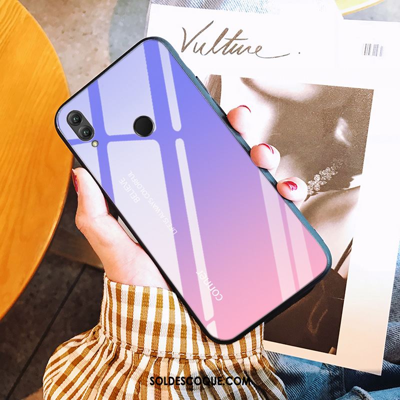 Coque Huawei Nova 3i Frais Verre Silicone Élégant Incassable En Vente