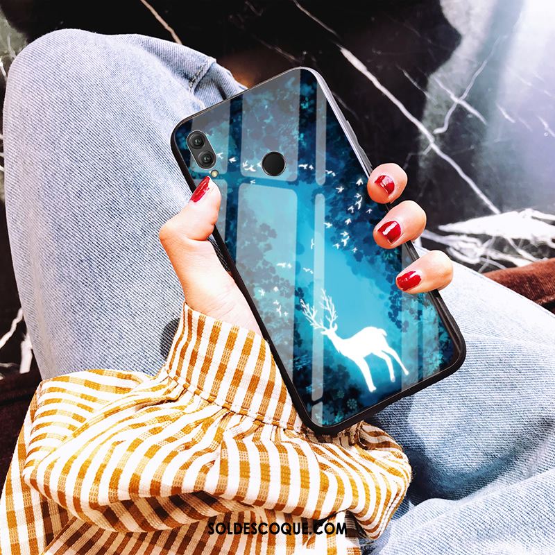 Coque Huawei Nova 3i Frais Verre Silicone Élégant Incassable En Vente