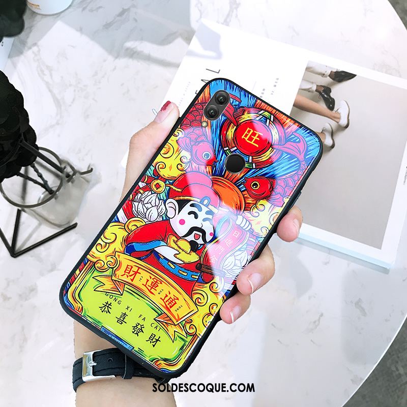 Coque Huawei Nova 3i Frais Verre Silicone Élégant Incassable En Vente