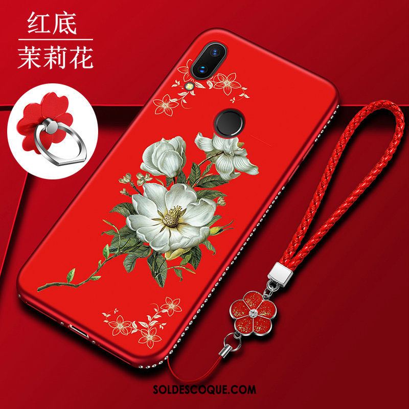 Coque Huawei Nova 3i Marque De Tendance Délavé En Daim Incassable Strass Téléphone Portable Pas Cher