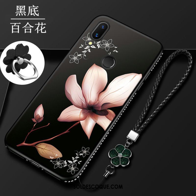 Coque Huawei Nova 3i Marque De Tendance Délavé En Daim Incassable Strass Téléphone Portable Pas Cher