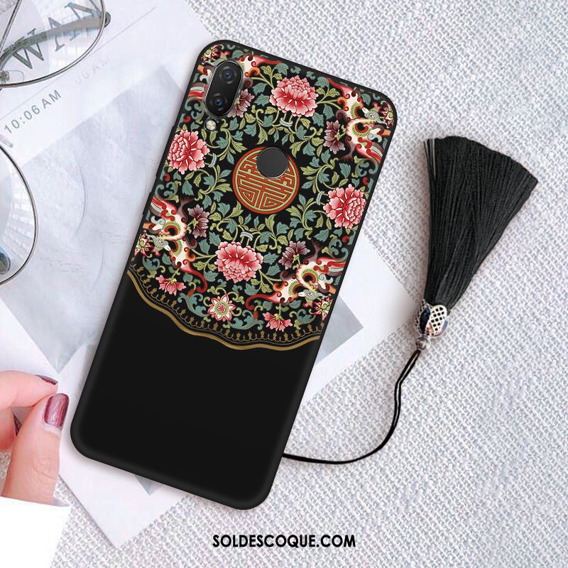 Coque Huawei Nova 3i Noir Jeunesse Incassable Palais À Franges Pas Cher