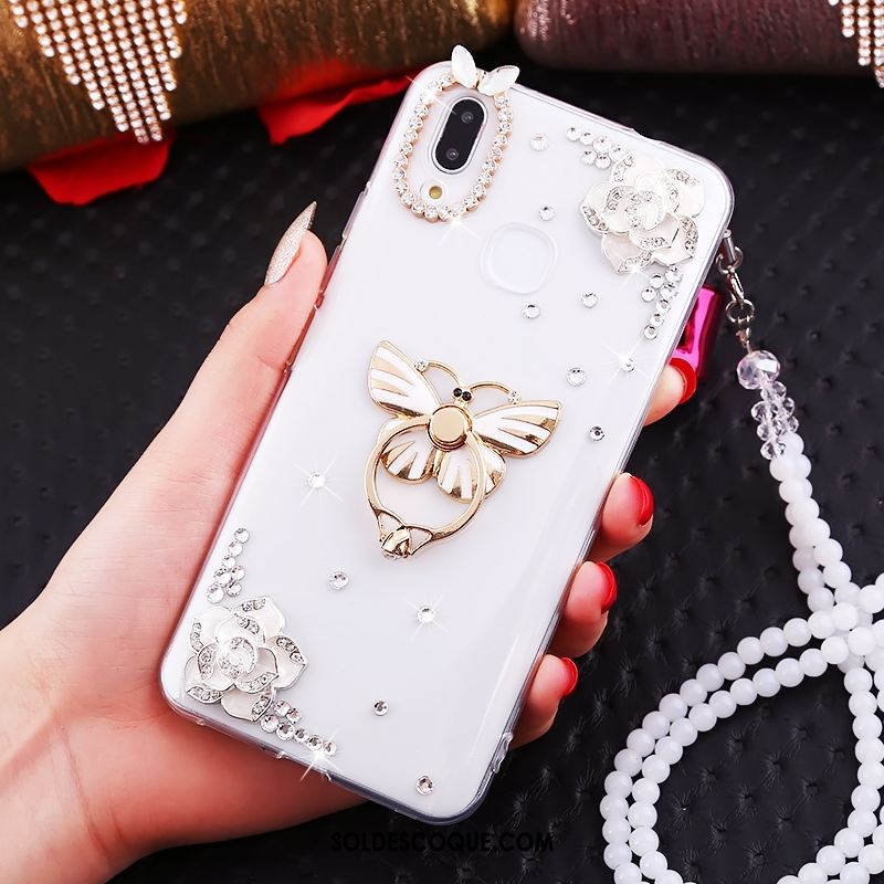 Coque Huawei Nova 3i Ornements Suspendus Blanc Fluide Doux Étui Incassable France