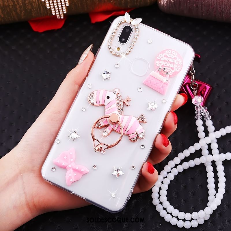 Coque Huawei Nova 3i Ornements Suspendus Blanc Fluide Doux Étui Incassable France