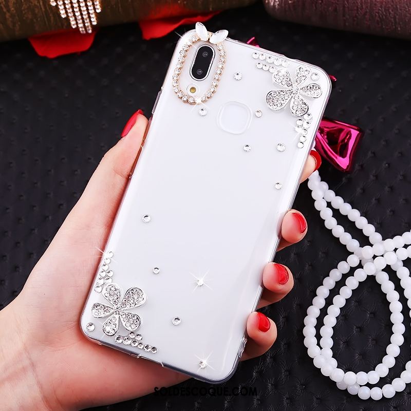 Coque Huawei Nova 3i Ornements Suspendus Blanc Fluide Doux Étui Incassable France