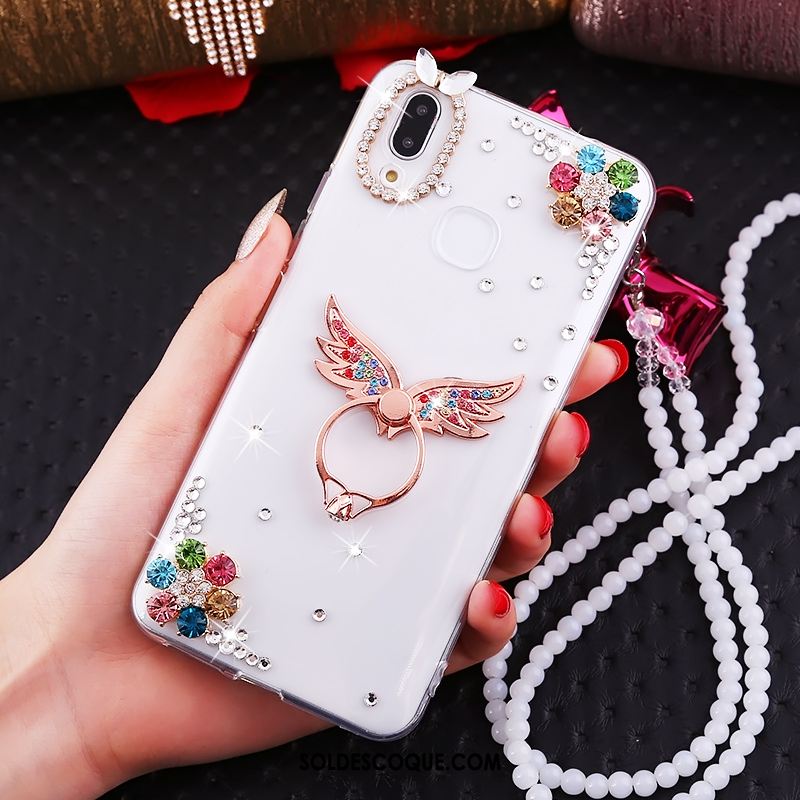 Coque Huawei Nova 3i Ornements Suspendus Blanc Fluide Doux Étui Incassable France