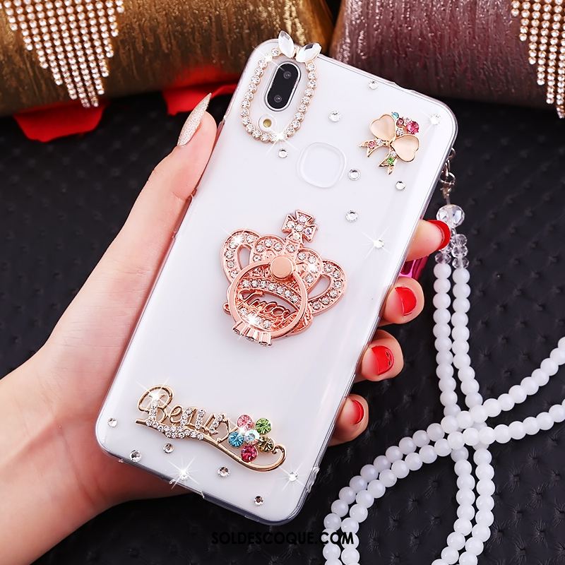 Coque Huawei Nova 3i Ornements Suspendus Blanc Fluide Doux Étui Incassable France