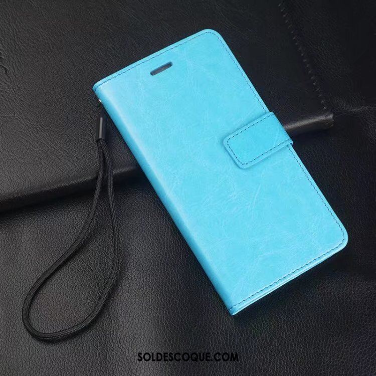 Coque Huawei Nova 3i Téléphone Portable Bleu Incassable Étui En Cuir En Ligne