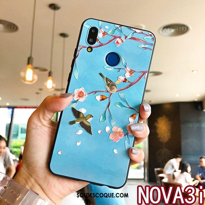 Coque Huawei Nova 3i Téléphone Portable Étui Tout Compris Fluide Doux Personnalité En Ligne