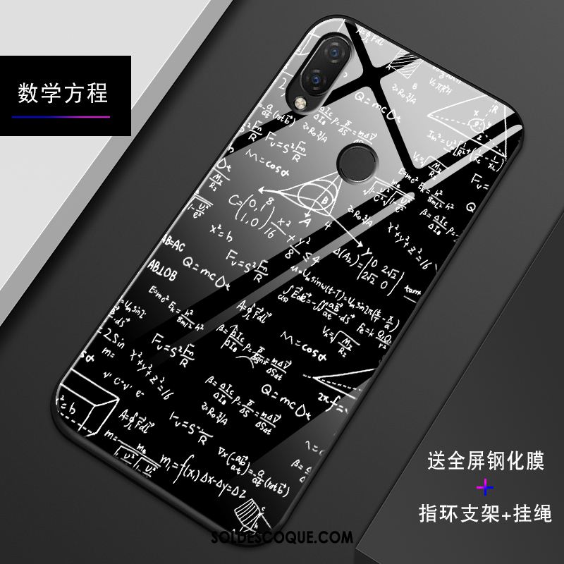 Coque Huawei Nova 3i Verre Étui Téléphone Portable Simple Silicone En Vente