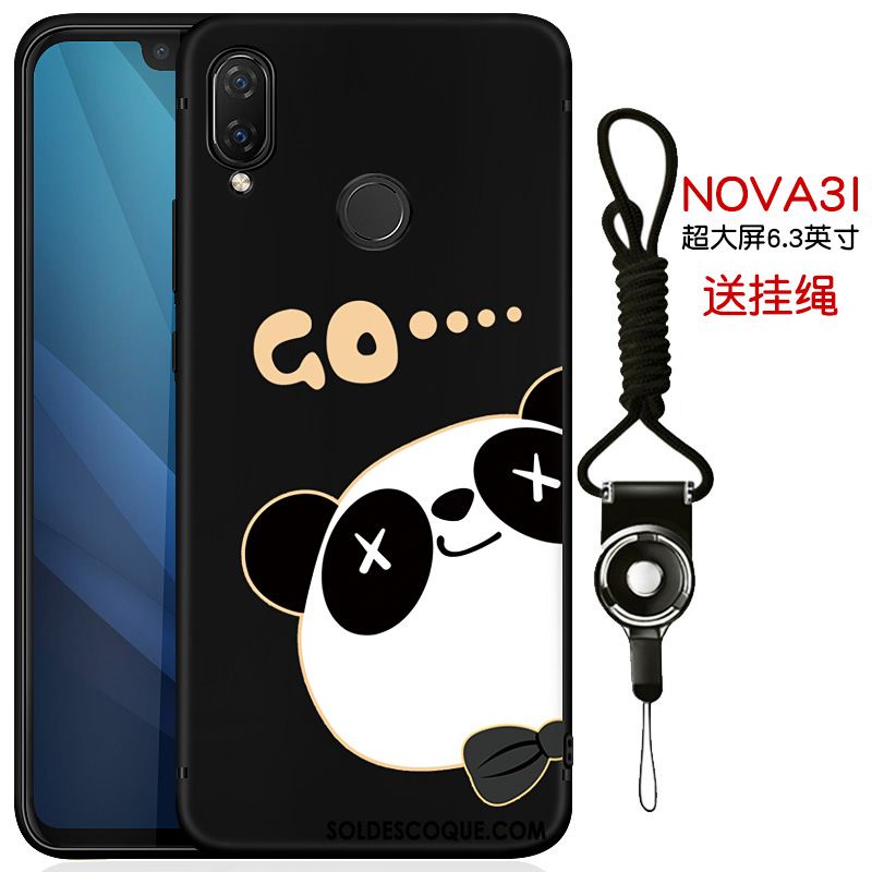 Coque Huawei Nova 3i Étui Délavé En Daim Personnalité Téléphone Portable Marque De Tendance En Ligne