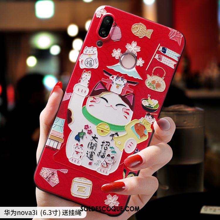 Coque Huawei Nova 3i Étui Tout Compris Charmant Jeunesse Incassable Housse En Ligne