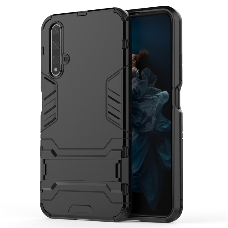 Coque Huawei Nova 5t Armure Or Téléphone Portable Support Incassable Pas Cher