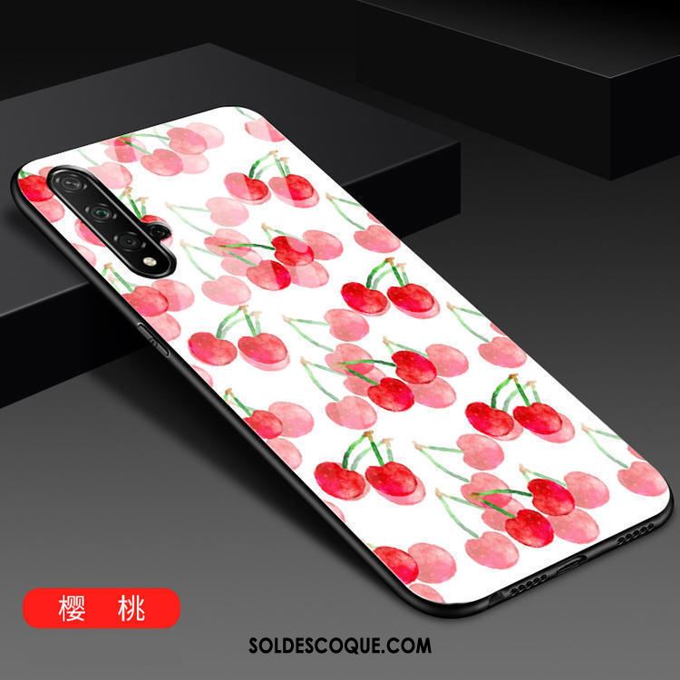 Coque Huawei Nova 5t Bleu Tendance Téléphone Portable Verre Mode En Vente