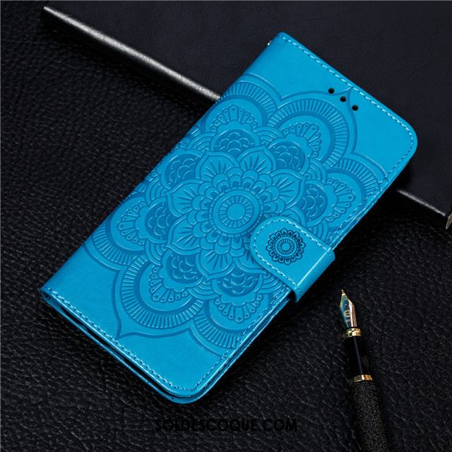 Coque Huawei Nova 5t Carte Étui En Cuir Téléphone Portable Rose Luxe En Ligne