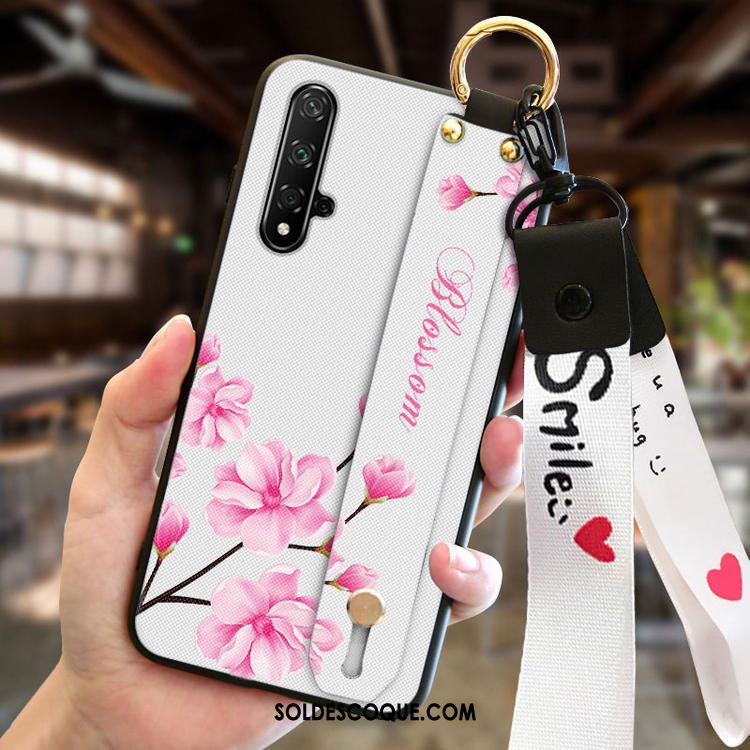 Coque Huawei Nova 5t Mode Silicone Téléphone Portable Rose Nouveau Soldes