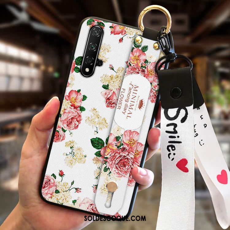 Coque Huawei Nova 5t Mode Silicone Téléphone Portable Rose Nouveau Soldes