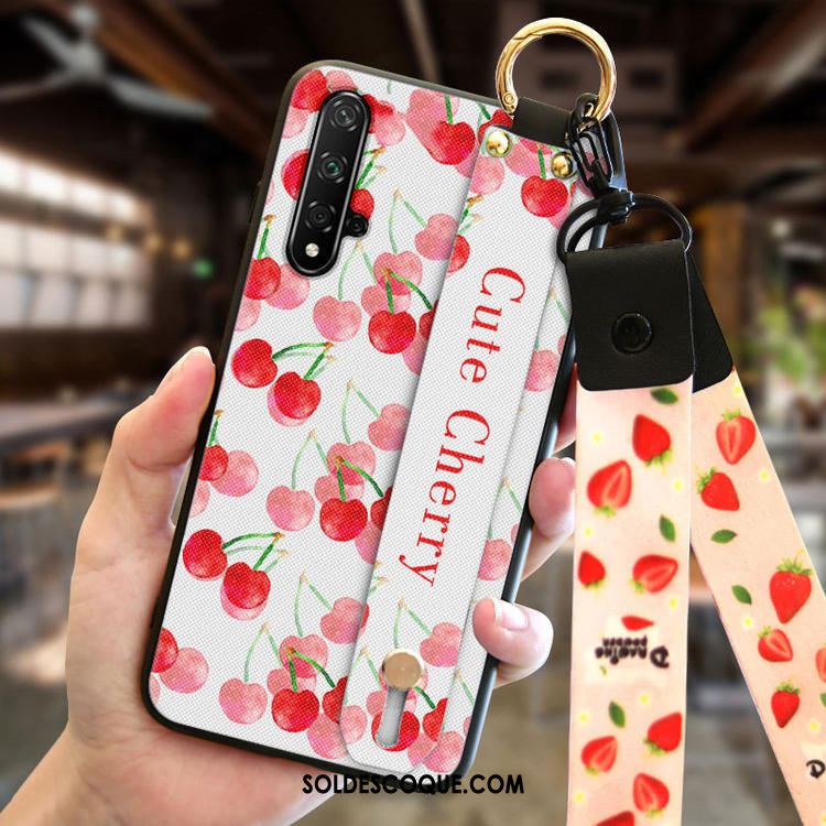 Coque Huawei Nova 5t Mode Silicone Téléphone Portable Rose Nouveau Soldes