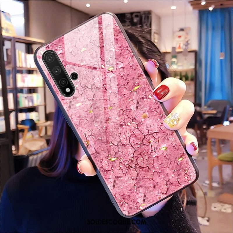 Coque Huawei Nova 5t Personnalisé Modèle Fleurie Verre Protection Téléphone Portable En Vente