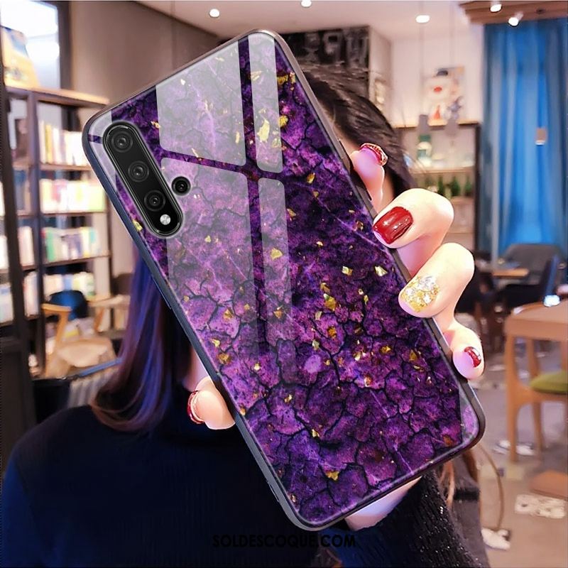 Coque Huawei Nova 5t Personnalisé Modèle Fleurie Verre Protection Téléphone Portable En Vente