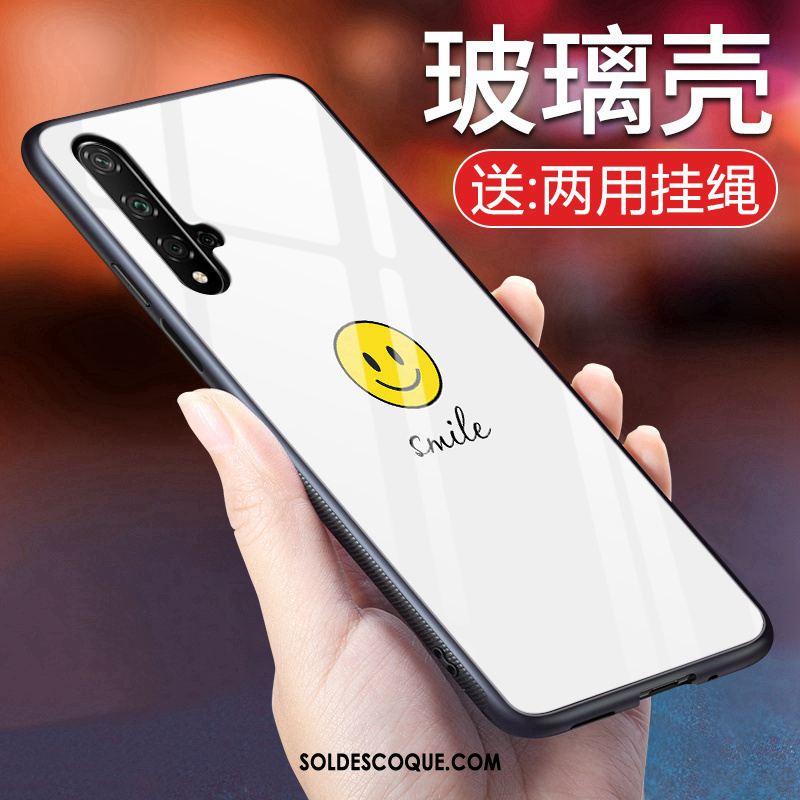 Coque Huawei Nova 5t Protection Verre Noir Téléphone Portable Simple En Ligne