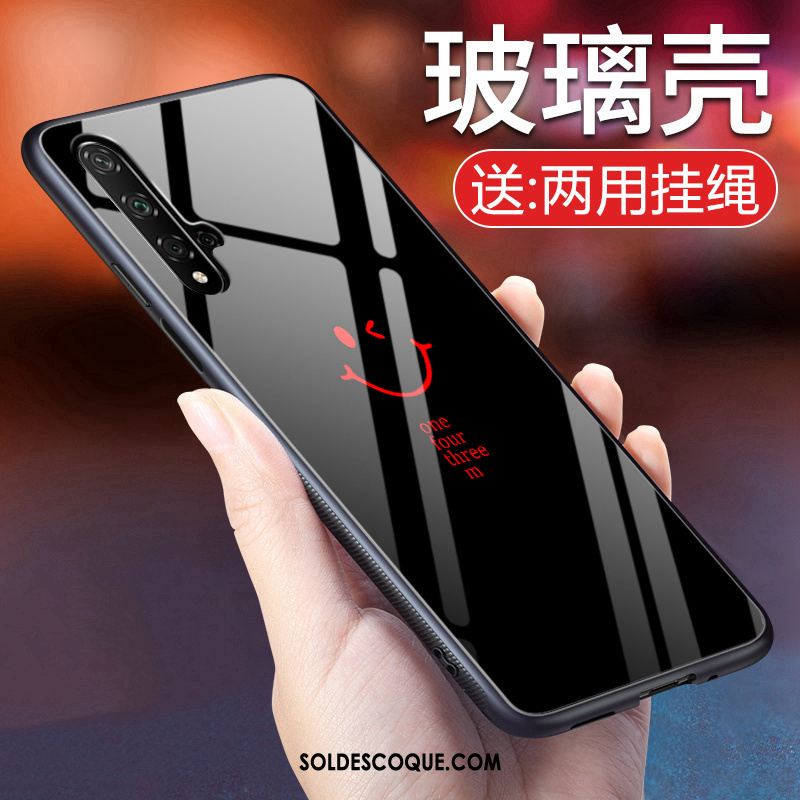 Coque Huawei Nova 5t Protection Verre Noir Téléphone Portable Simple En Ligne