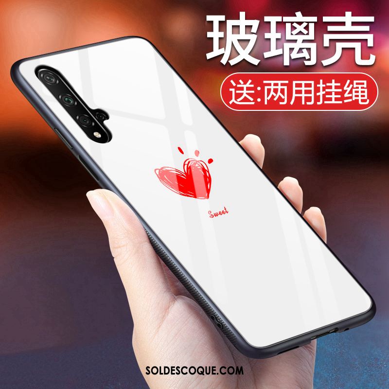 Coque Huawei Nova 5t Protection Verre Noir Téléphone Portable Simple En Ligne