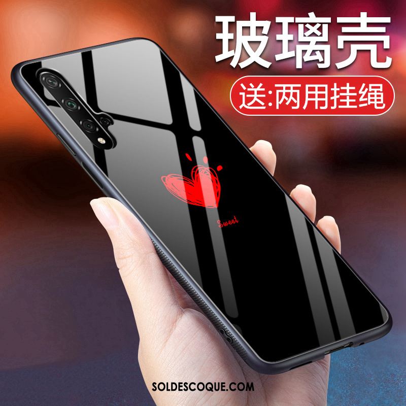 Coque Huawei Nova 5t Protection Verre Noir Téléphone Portable Simple En Ligne