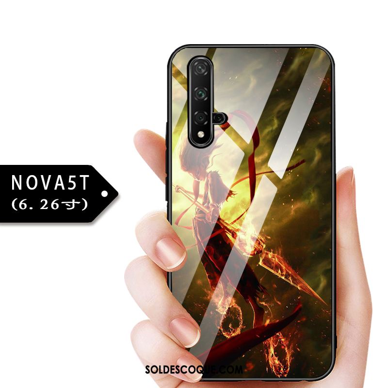 Coque Huawei Nova 5t Tout Compris Étui Téléphone Portable Bleu Légère Housse En Ligne