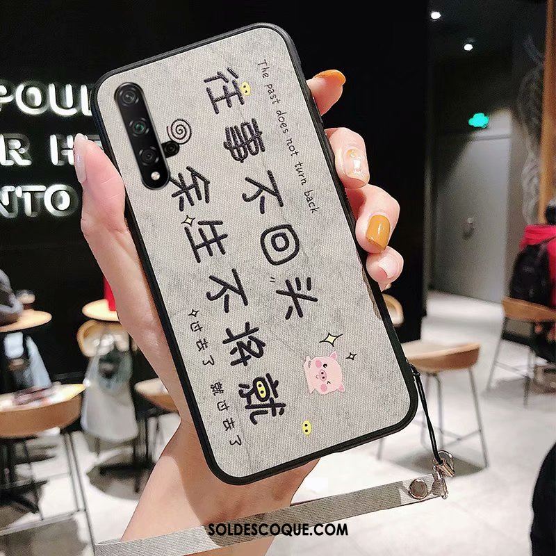 Coque Huawei Nova 5t Téléphone Portable Incassable Difficile Modèle Fleurie Simple Soldes