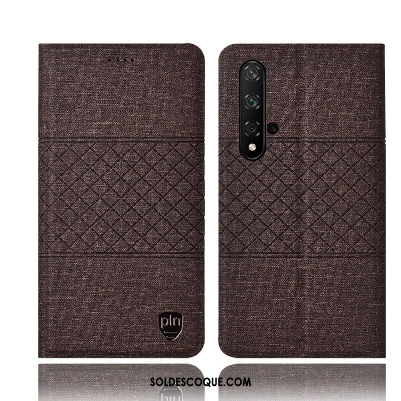 Coque Huawei Nova 5t Étui Incassable Protection Tout Compris Lin Housse En Ligne