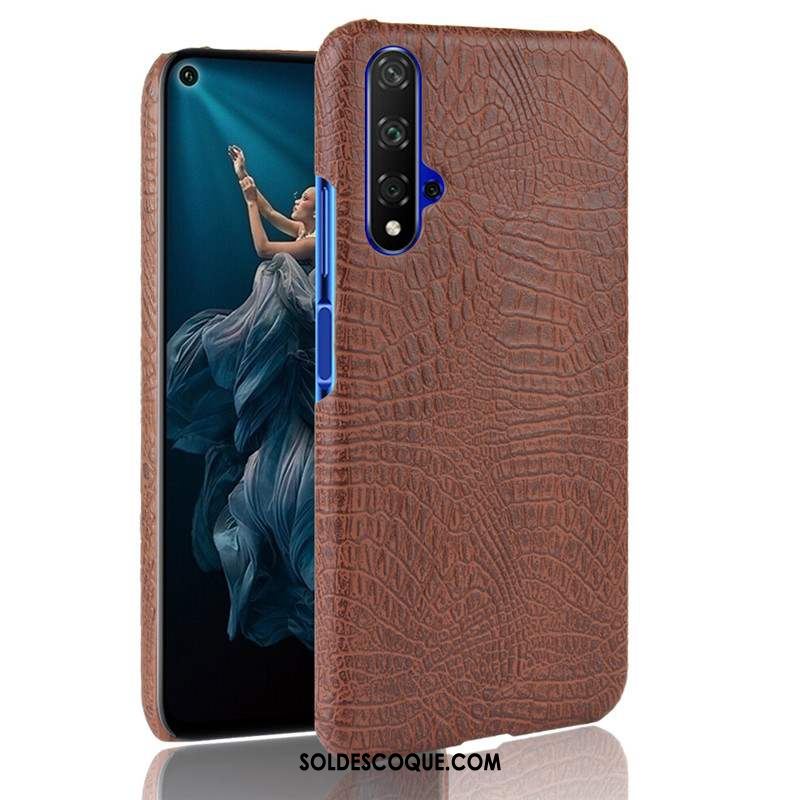 Coque Huawei Nova 5t Étui Tendance Bleu Téléphone Portable Difficile France