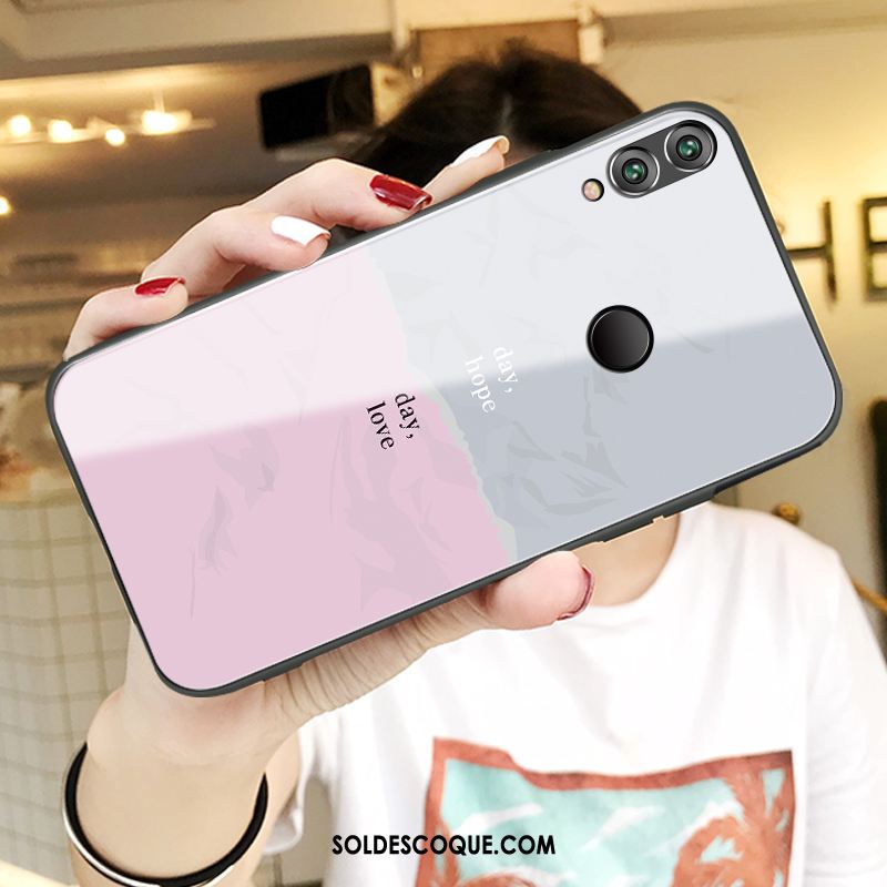 Coque Huawei P Smart 2019 Bleu Personnalité Créatif Amoureux Jeunesse En Vente