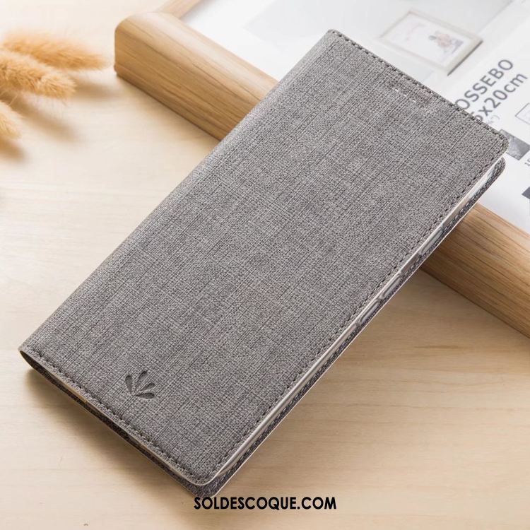 Coque Huawei P Smart 2019 Carte Incassable Étui En Cuir Tissu Modèle Fleurie Housse Pas Cher