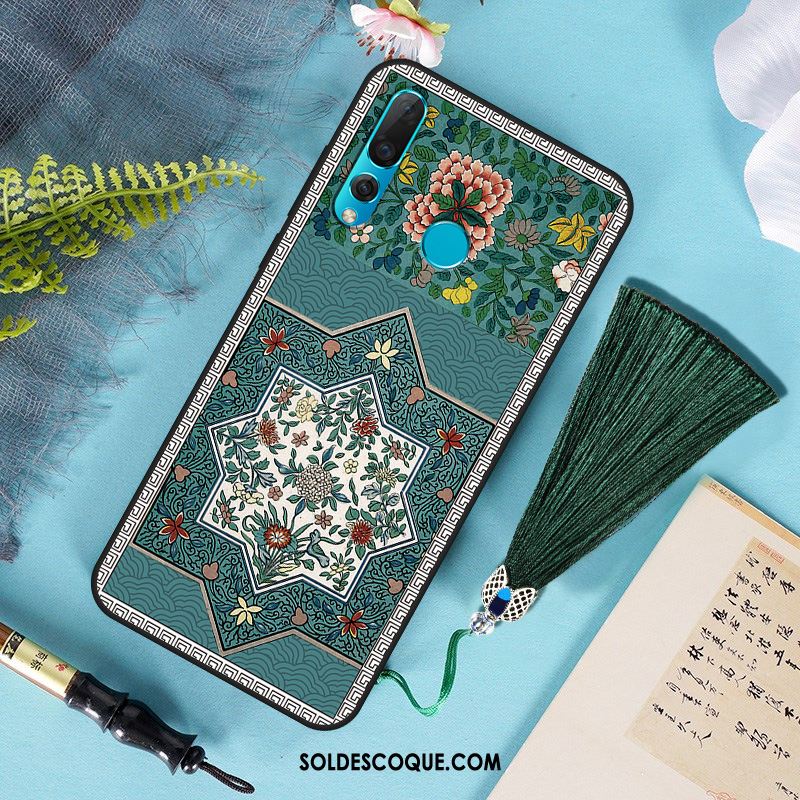 Coque Huawei P Smart+ 2019 Créatif Art Amoureux Étui Protection Pas Cher