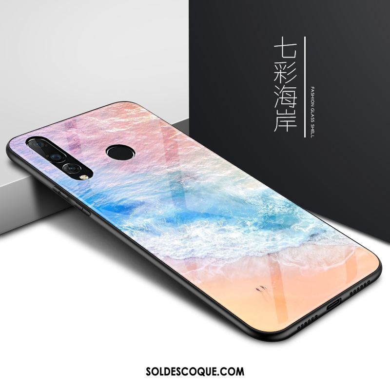 Coque Huawei P Smart+ 2019 Créatif Silicone Marque De Tendance Très Mince Simple Pas Cher