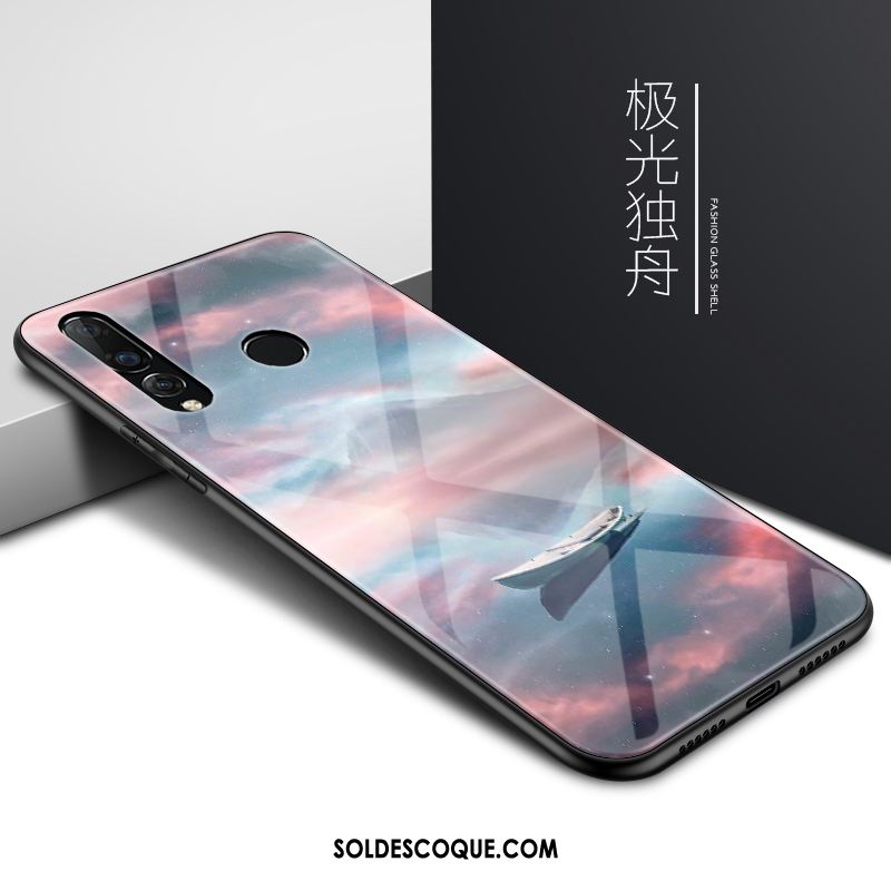 Coque Huawei P Smart+ 2019 Créatif Silicone Marque De Tendance Très Mince Simple Pas Cher