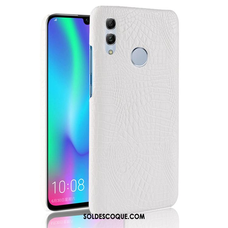 Coque Huawei P Smart 2019 Cuir Protection Étui Modèle Fleurie Noir En Vente