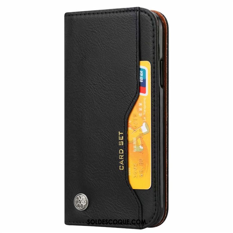 Coque Huawei P Smart 2019 Cuir Étui En Cuir Magnétisme Protection Téléphone Portable France