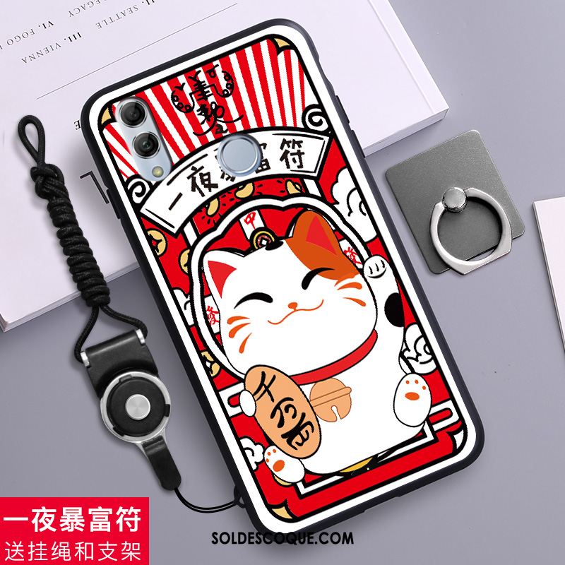 Coque Huawei P Smart 2019 Dessin Animé Vert Incassable Étui Tout Compris France