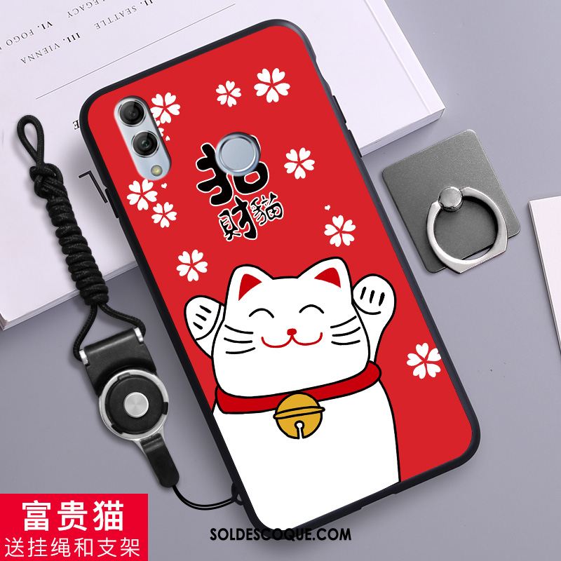 Coque Huawei P Smart 2019 Dessin Animé Vert Incassable Étui Tout Compris France