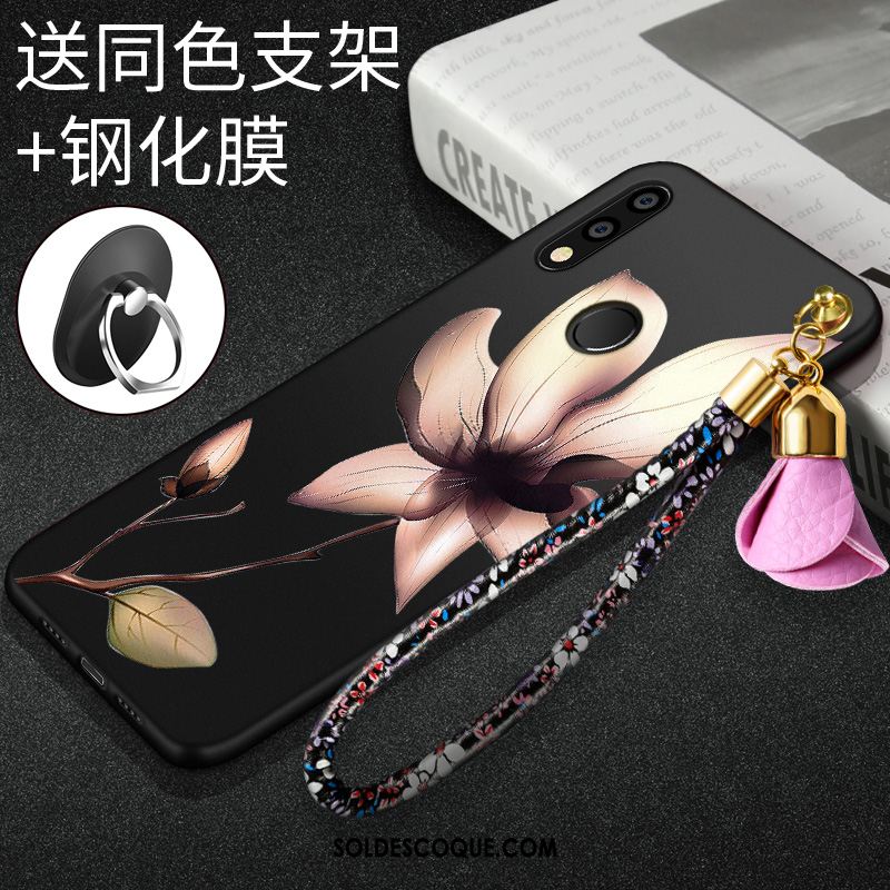 Coque Huawei P Smart 2019 Fluide Doux Rouge Incassable Téléphone Portable Nouveau En Vente