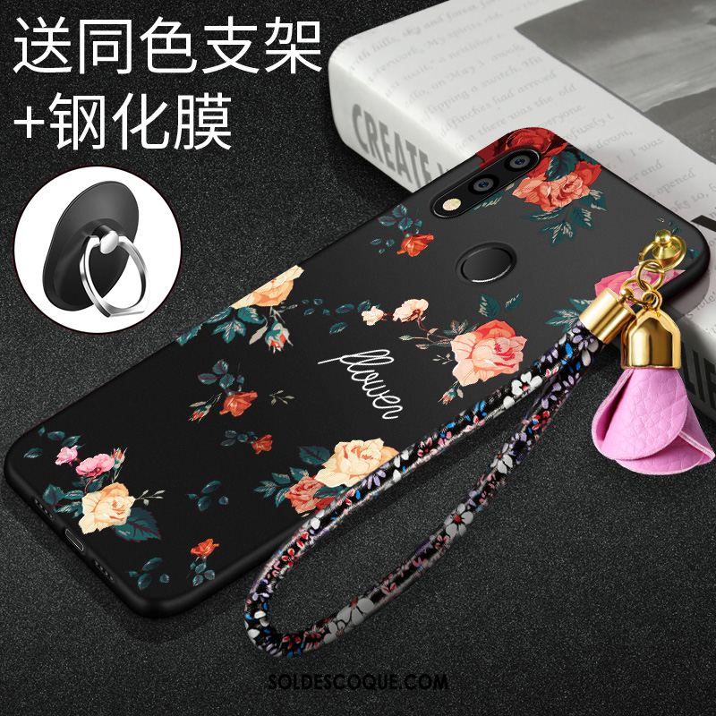 Coque Huawei P Smart 2019 Fluide Doux Rouge Incassable Téléphone Portable Nouveau En Vente