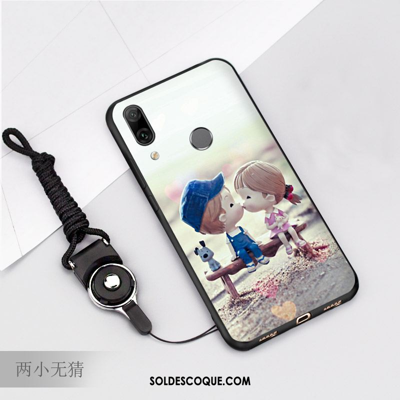 Coque Huawei P Smart 2019 Fluide Doux Tendance Téléphone Portable Étui Incassable Pas Cher