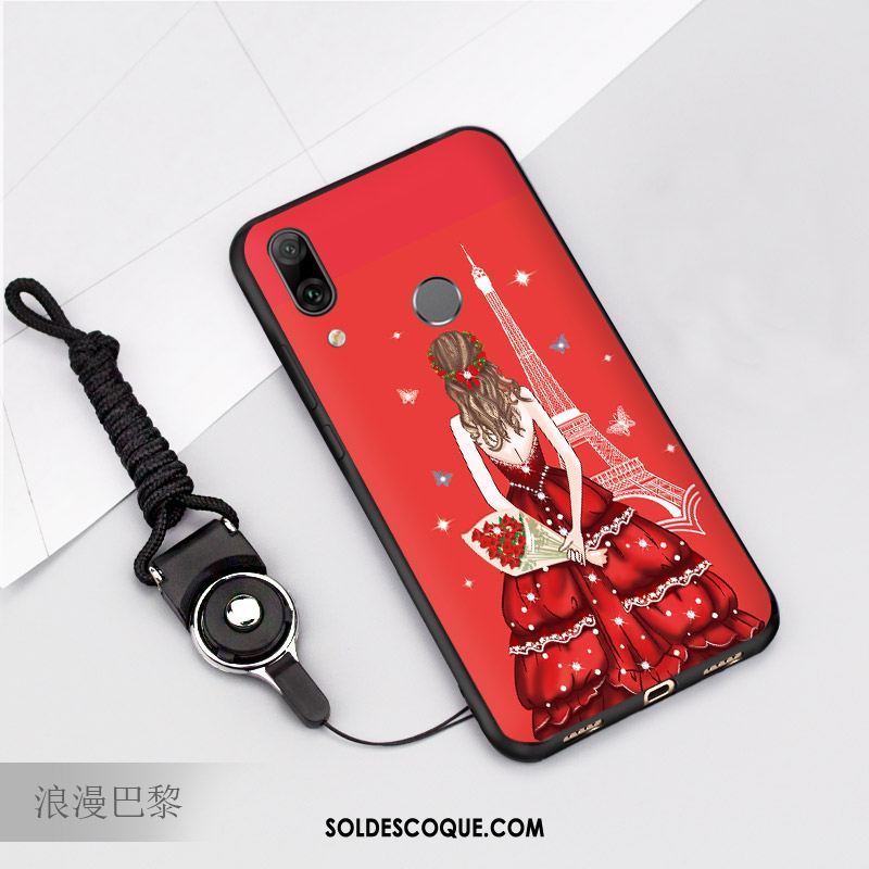 Coque Huawei P Smart 2019 Fluide Doux Tendance Téléphone Portable Étui Incassable Pas Cher