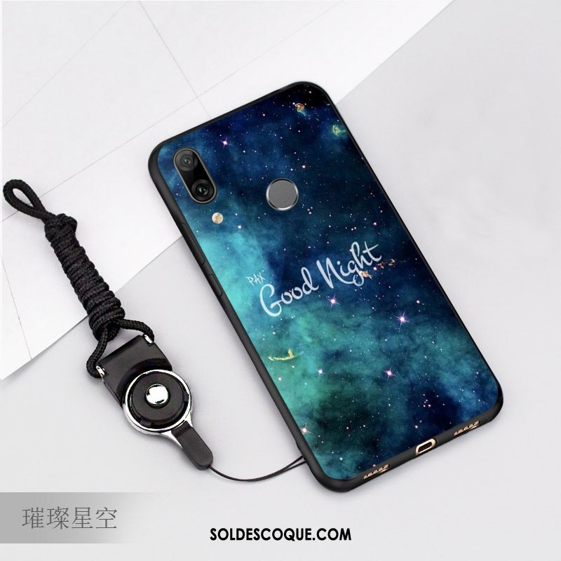 Coque Huawei P Smart 2019 Fluide Doux Tendance Téléphone Portable Étui Incassable Pas Cher