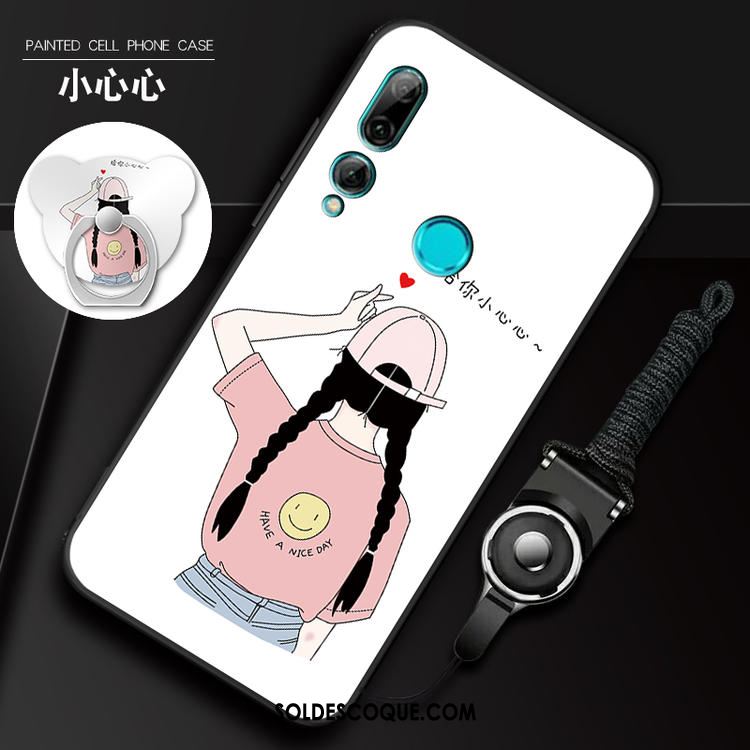 Coque Huawei P Smart+ 2019 Fluide Doux Téléphone Portable Tempérer Personnalité Membrane Housse En Vente