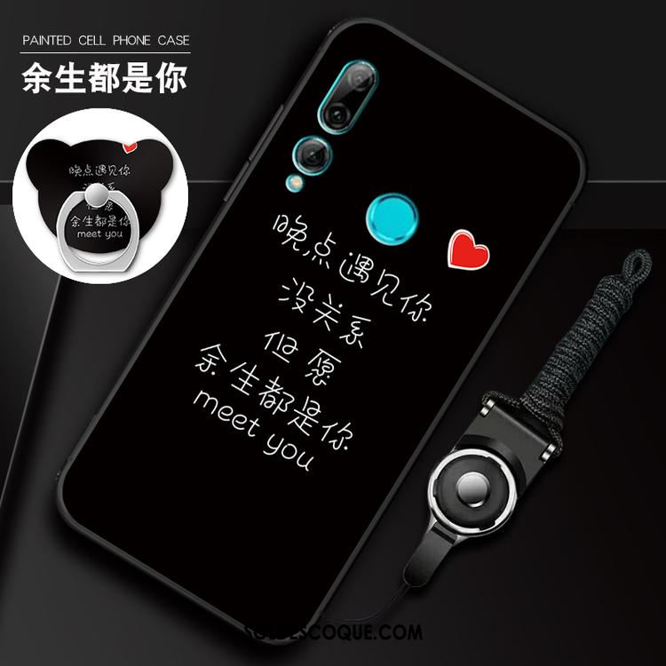 Coque Huawei P Smart+ 2019 Fluide Doux Téléphone Portable Tempérer Personnalité Membrane Housse En Vente