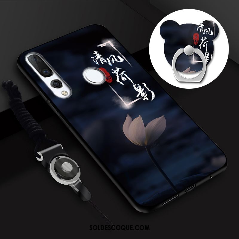 Coque Huawei P Smart+ 2019 Fluide Doux Vert Téléphone Portable Étui Incassable Soldes